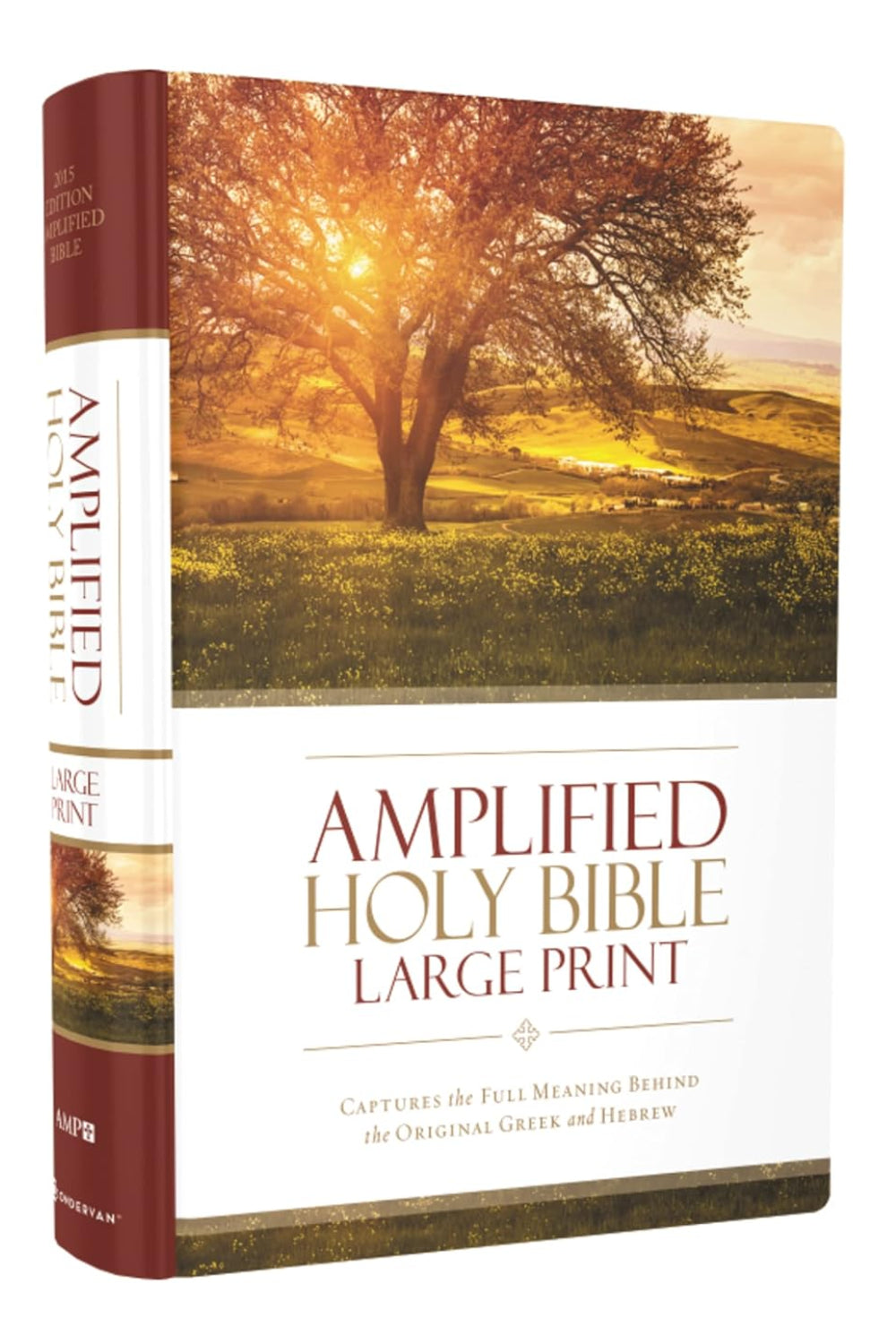 Amplified Holy Bible, Large Print, Hardcover: Captures the Full Meaning Behind the Original Greek and Hebrew