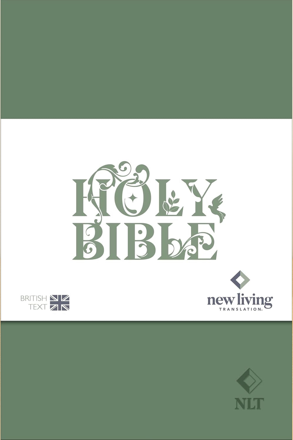 NLT Holy Bible: New Living Translation, British Text Version in Green Soft-tone