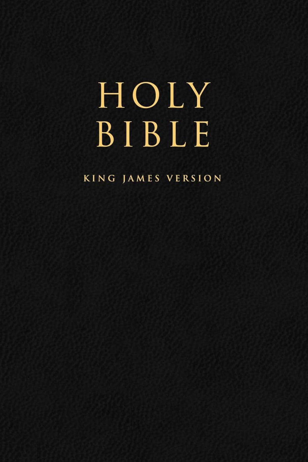 Holy Bible: King James Version (KJV)