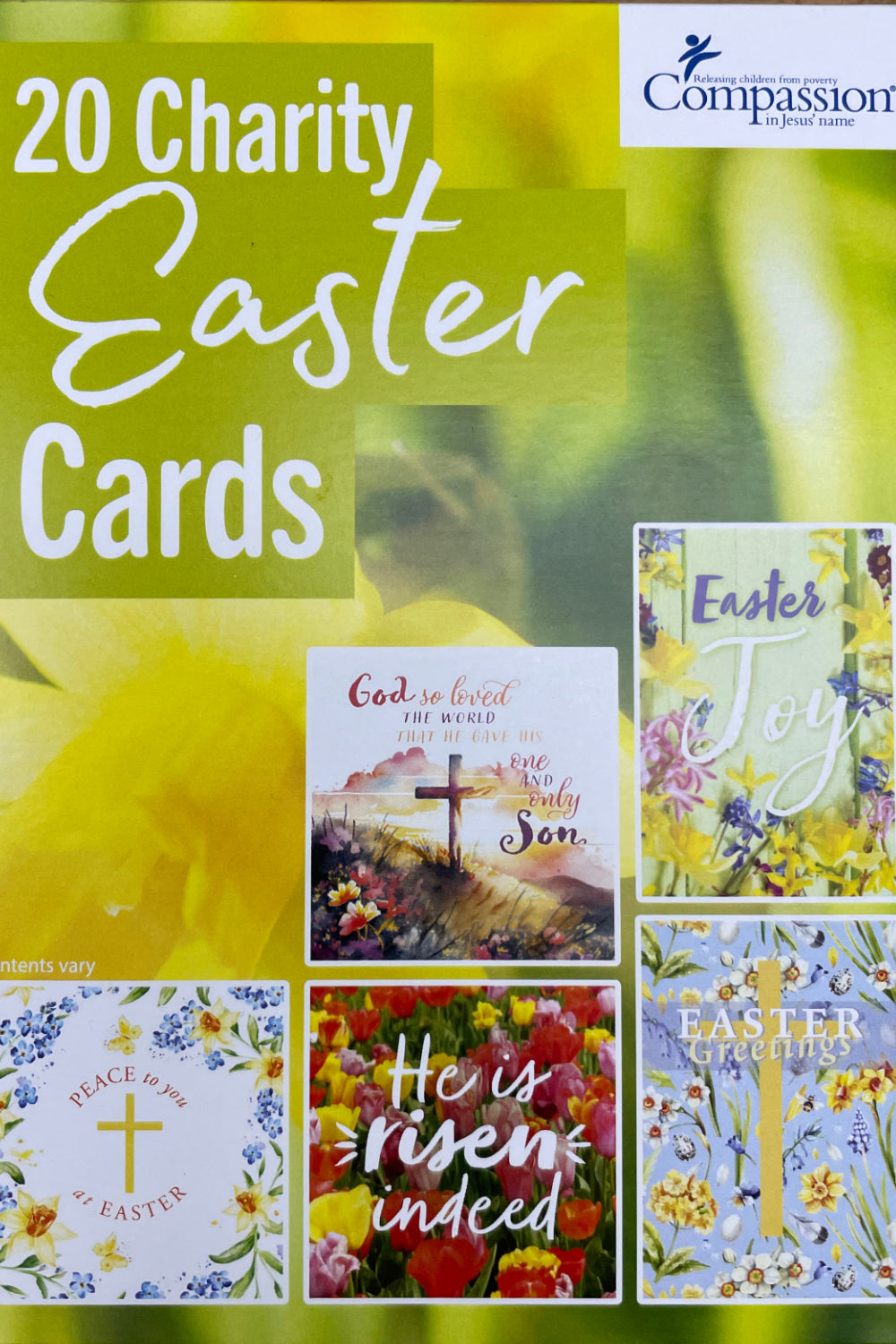 Easter Cards Compassion Box of 20 (151 700001)