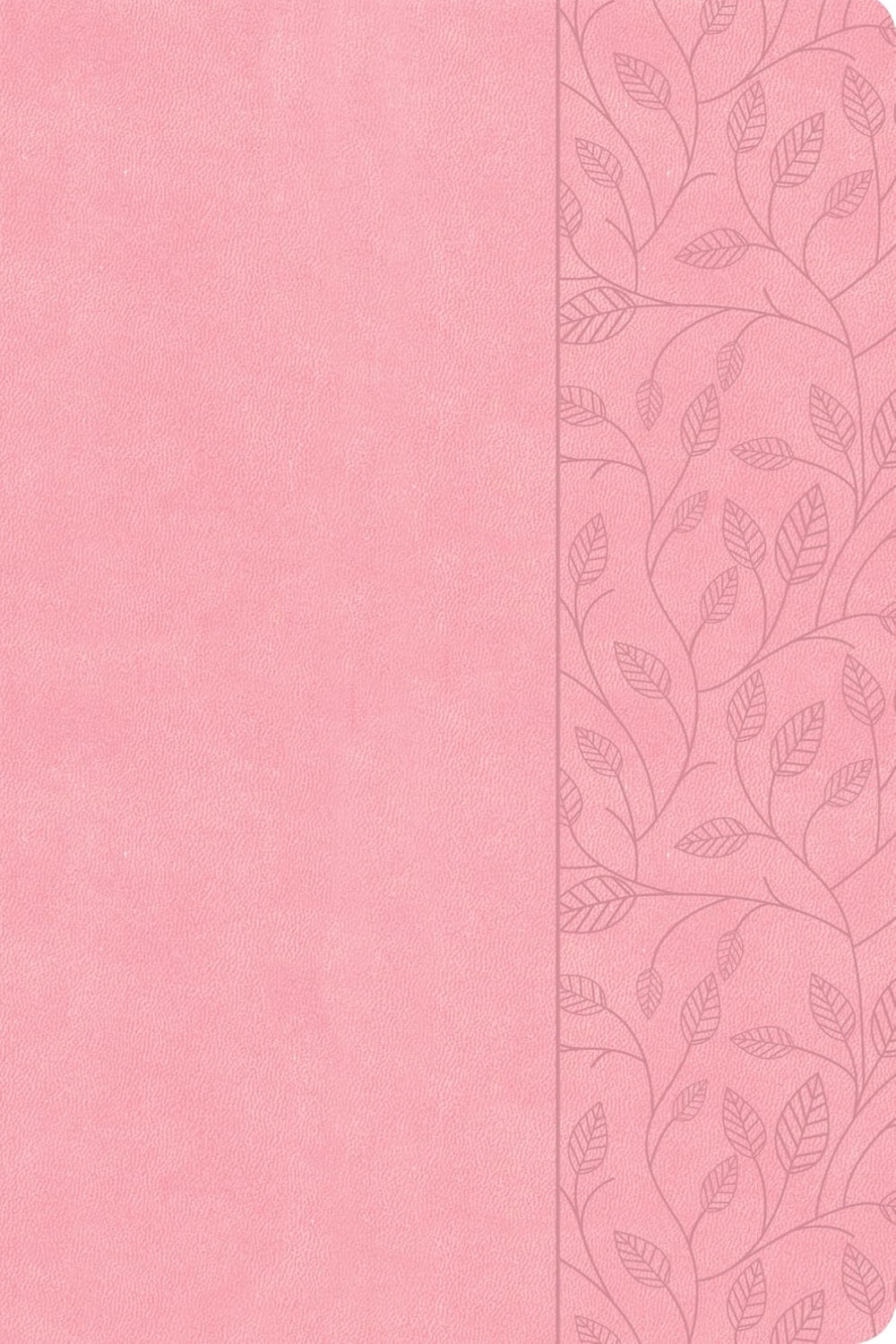 CSB Large Print Thinline Bible, Value Edition, Soft Pink