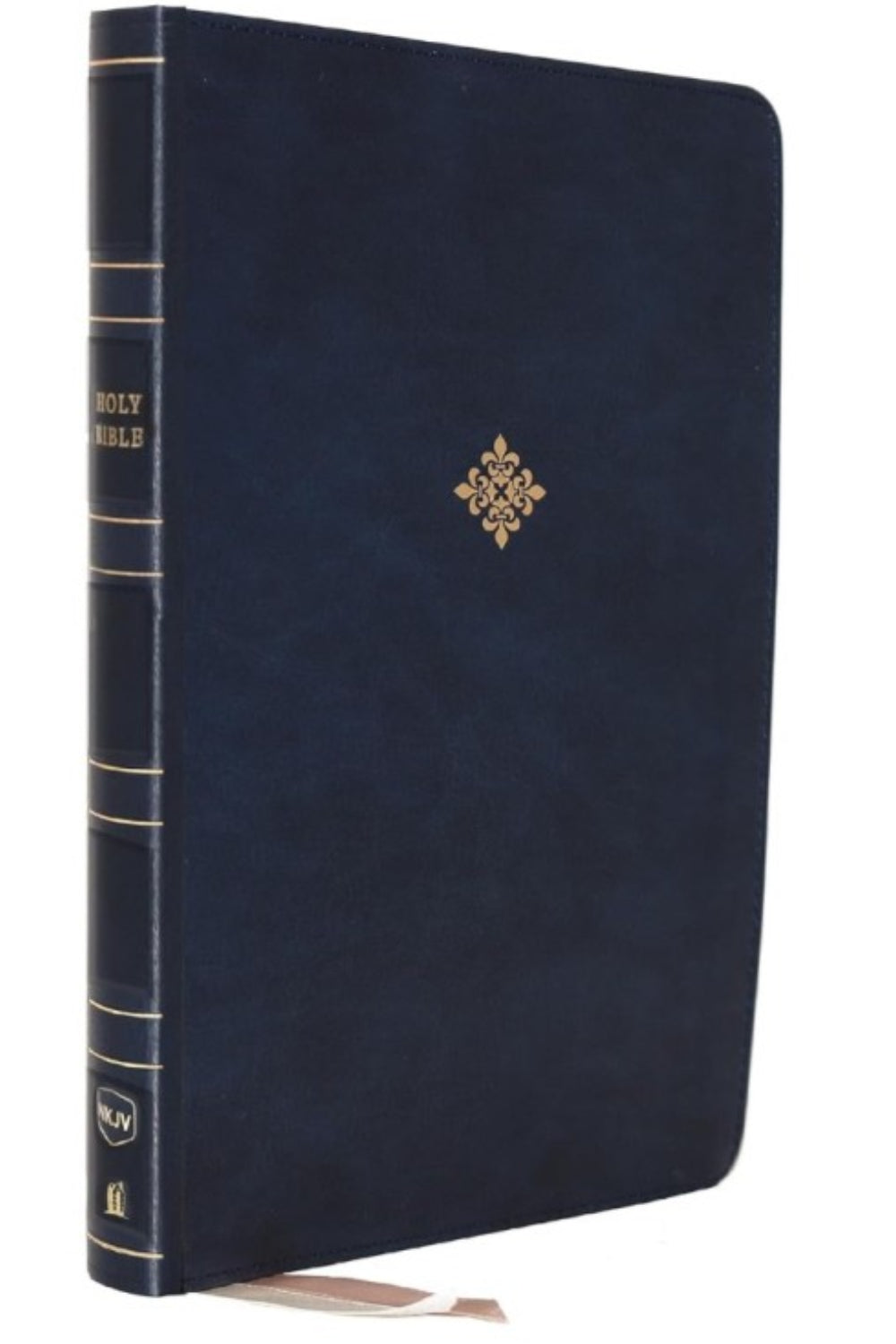 NKJV Thinline Bible, Large Print, Leathersoft, Blue
