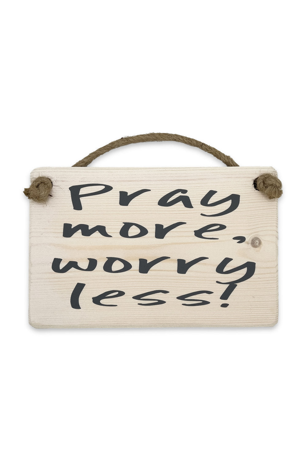 Wooden Plaque - Pray... 143 GG013