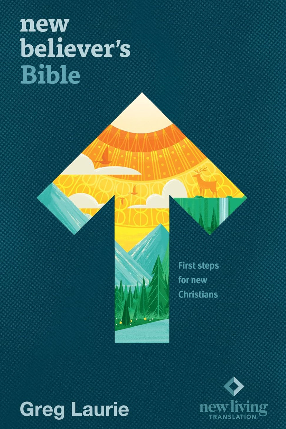 New Believer's Bible NLT (Hardcover): First Steps for New Christians