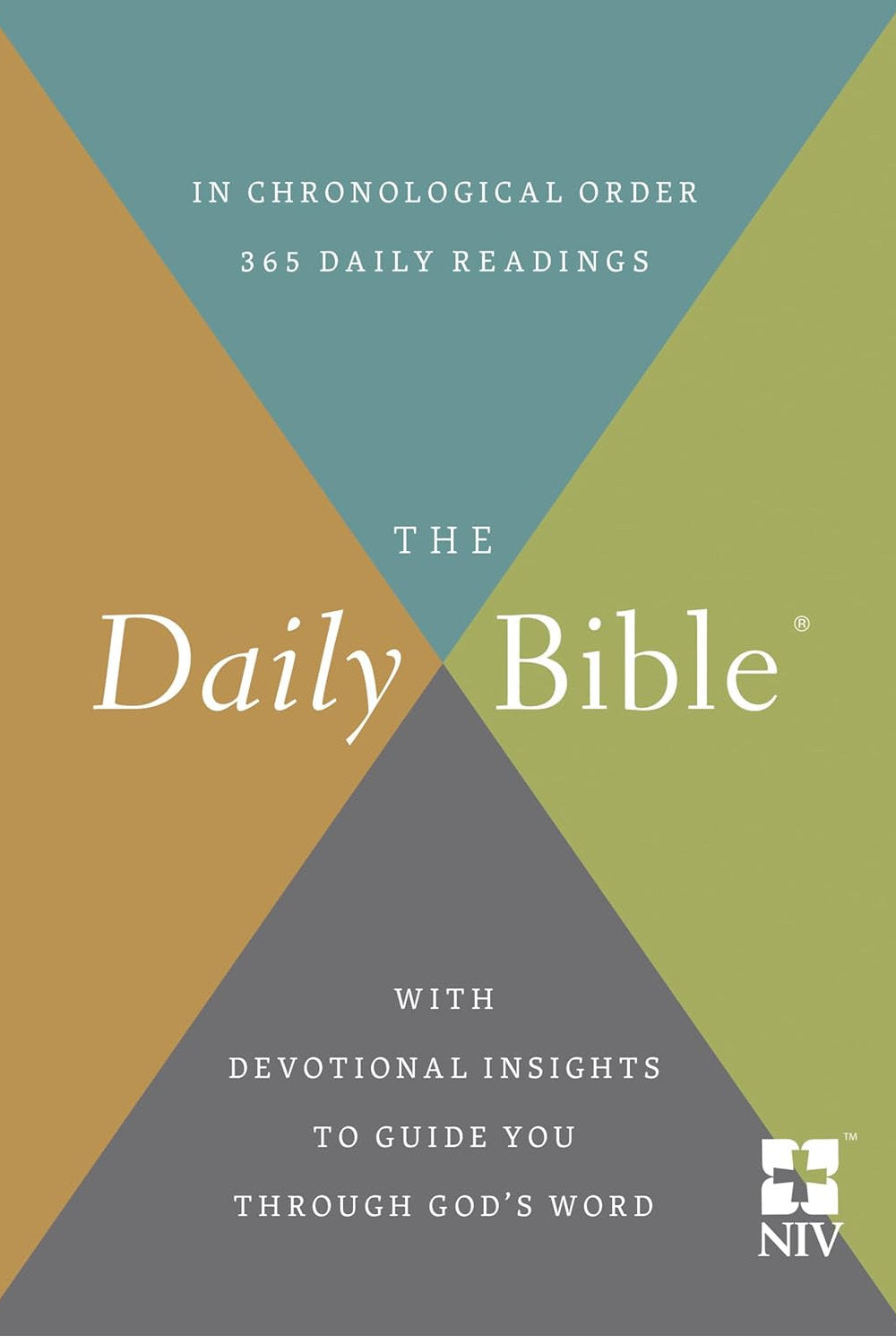 NIV Chronological Daily Bible 365 Readings Paperback