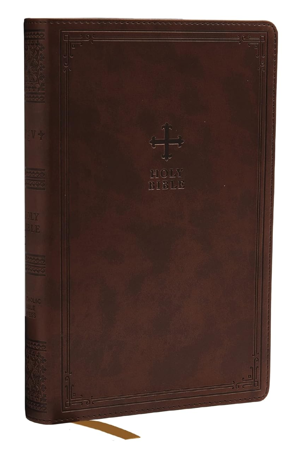 NRSV Catholic Bible, Brown, Comfort Print