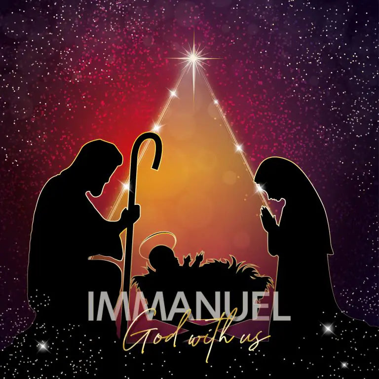 Christmas Card Immanuel God with us 131 CM188