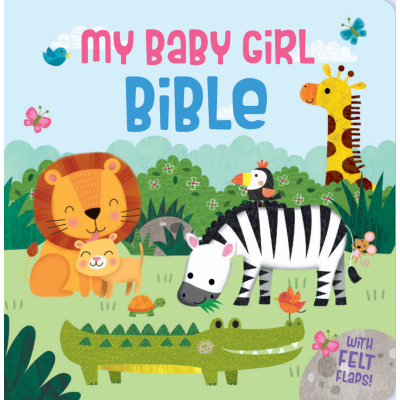 My Baby Girl Bible With Felt Flaps