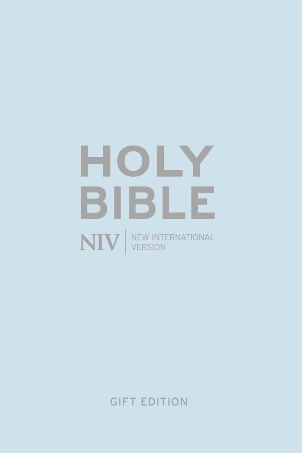 NIV Pocket Pastel Blue Soft-tone Bible