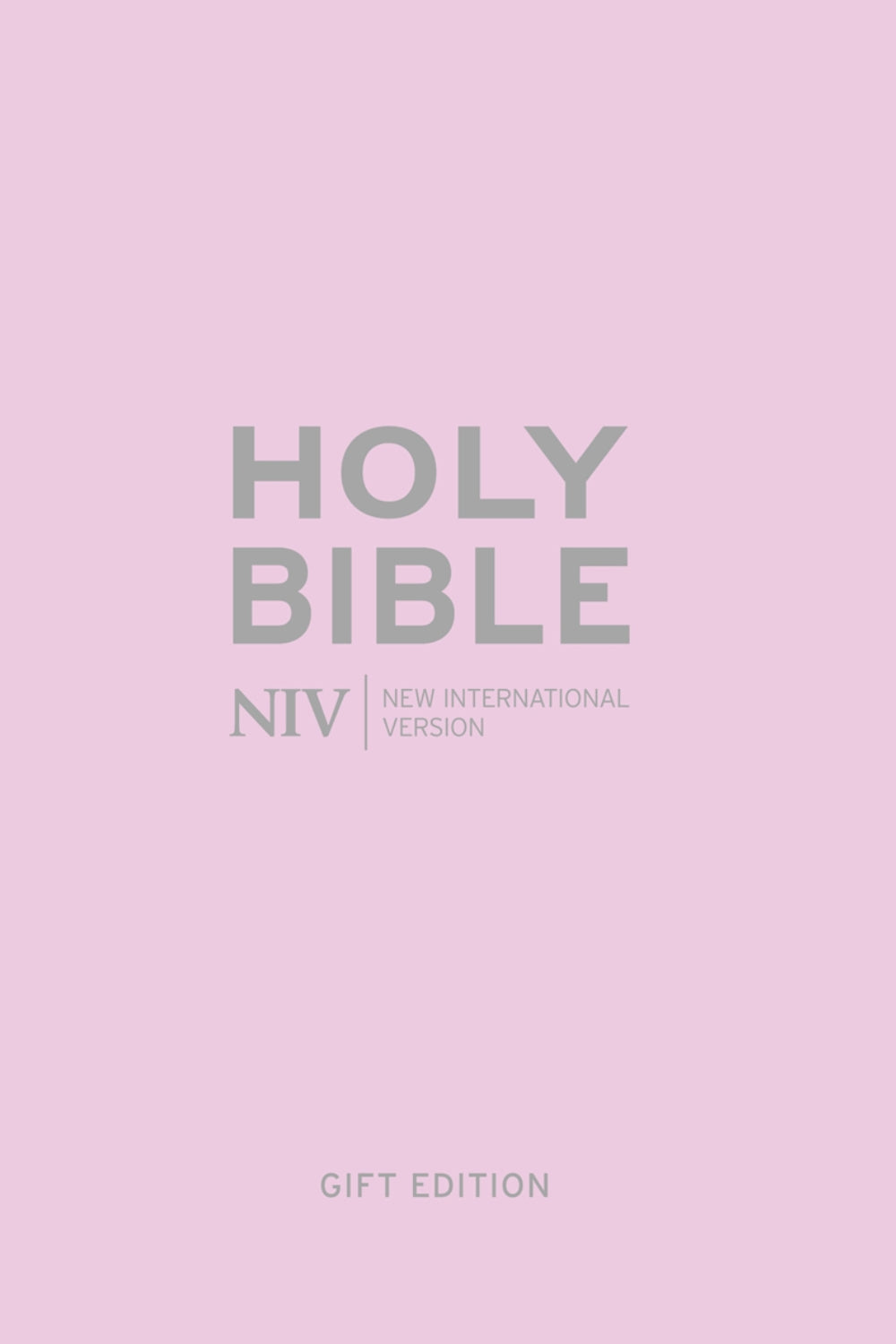 NIV Pocket Pastel Pink Soft-tone Bible