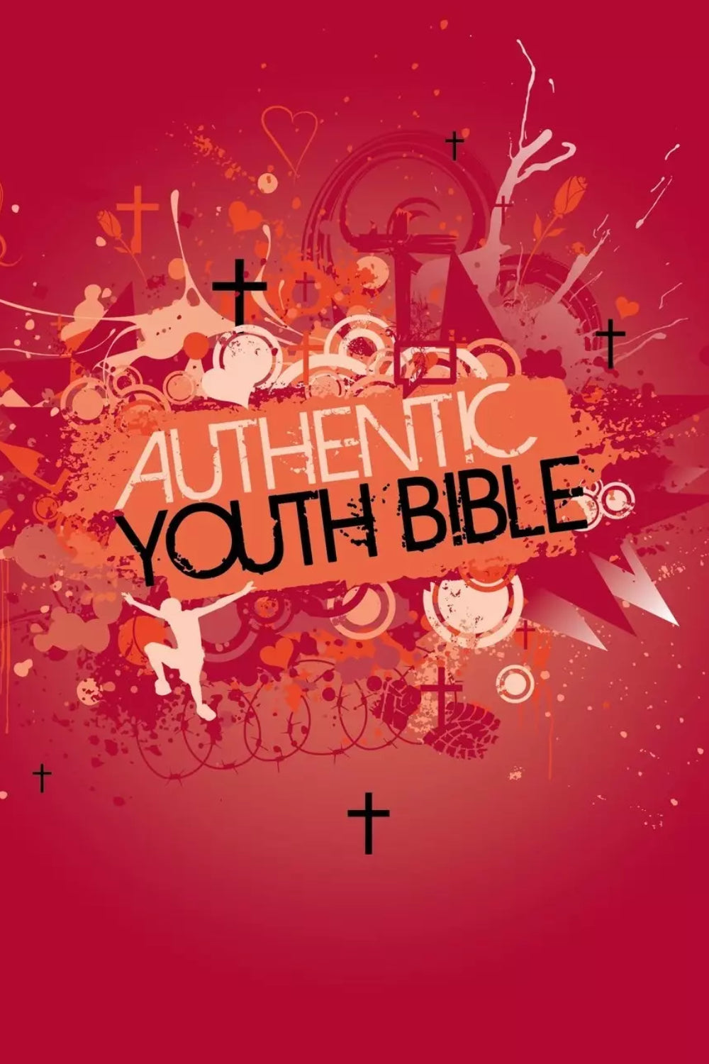 ERV Authentic Youth Bible, Red, Hardback, Anglicised, Easy to Read Version, Bible Study Material, Presentation Page, Insights, Topic Notes, Colouring pages