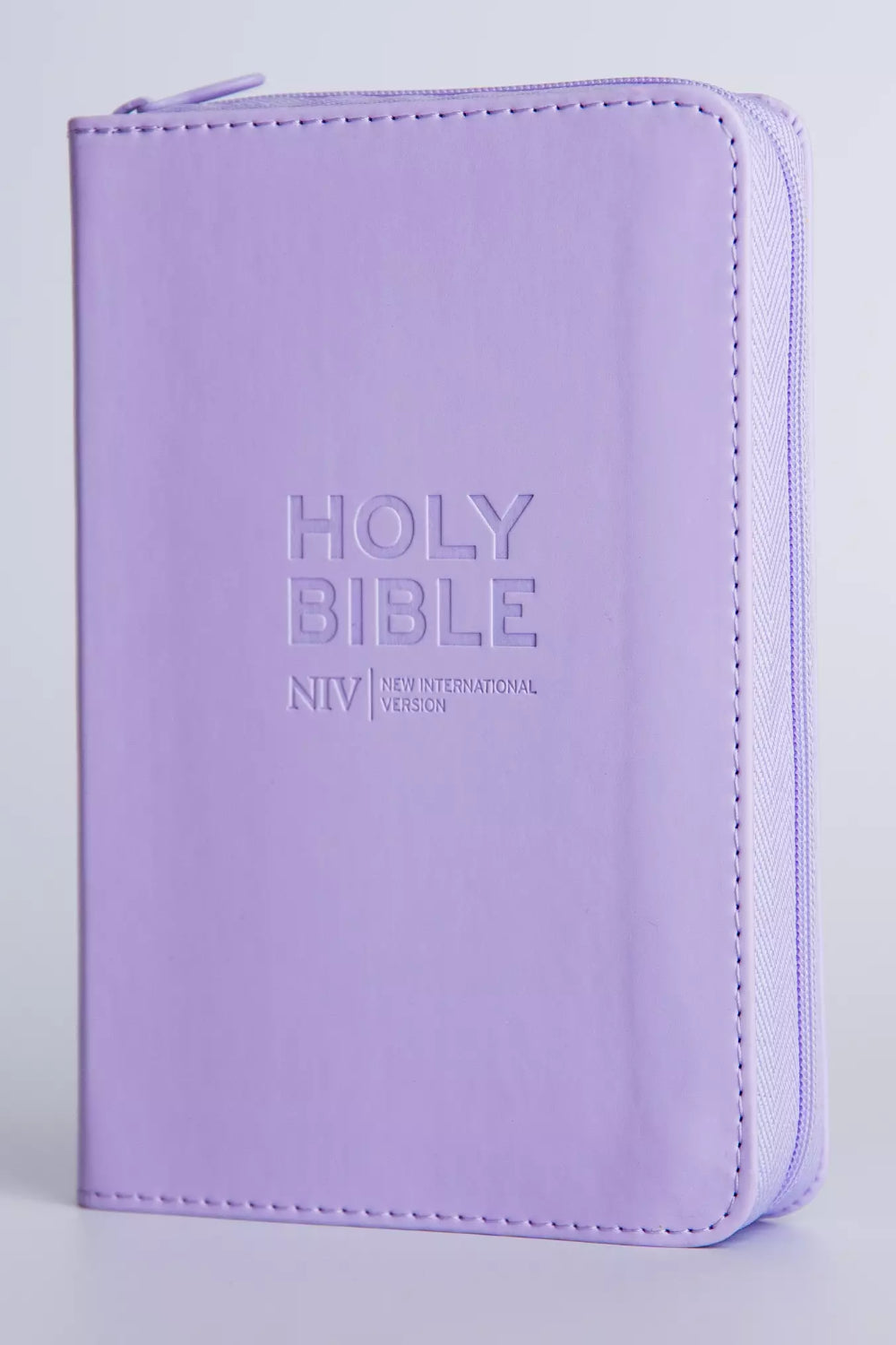 NIV Pocket Lilac Soft-tone Bible with Zip