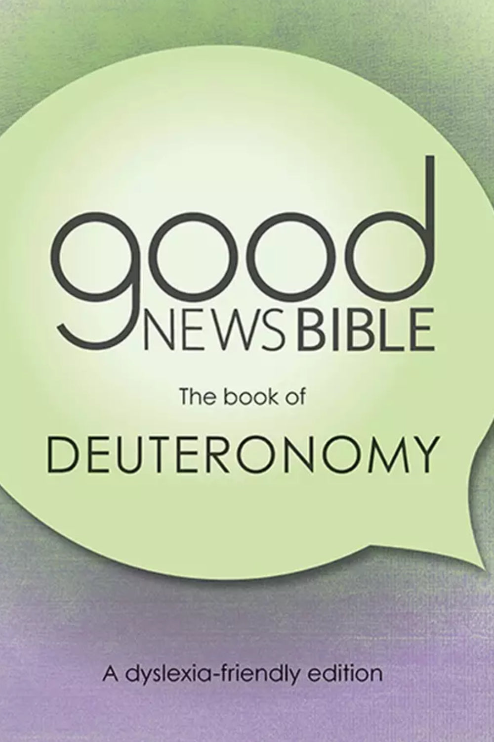 GNB - The Book of Deuteronomy - Dyslexia-Friendly Edition