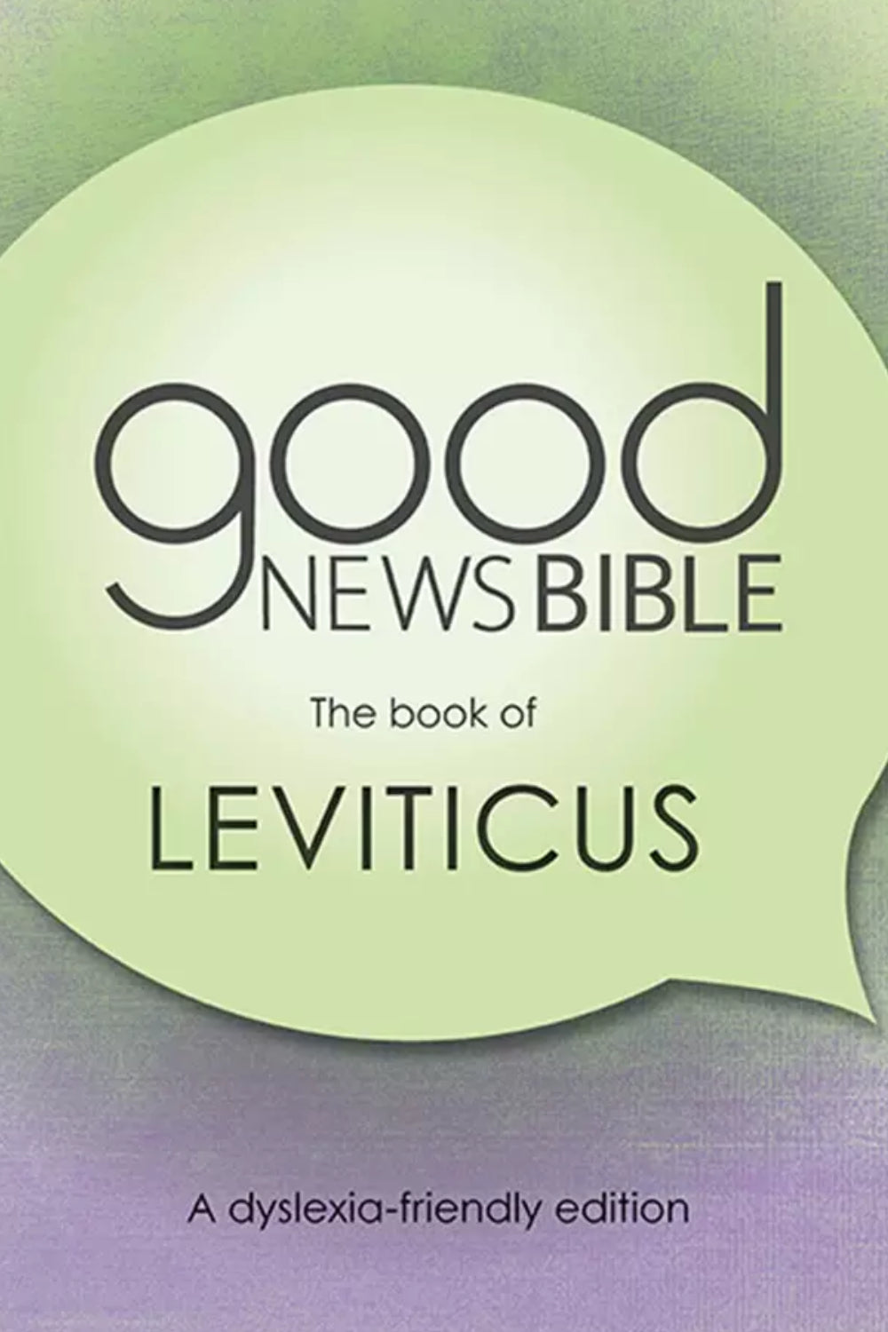 GNB - The Book of Leviticus - Dyslexia-Friendly Edition