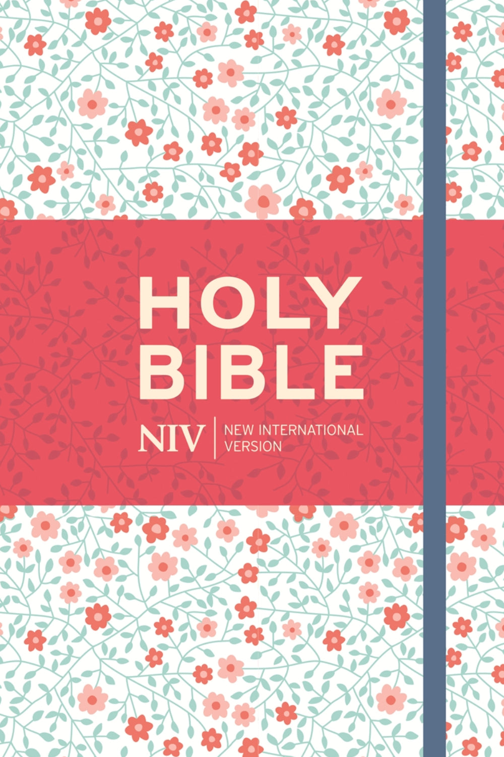 NIV Thinline Floral Cloth Bible