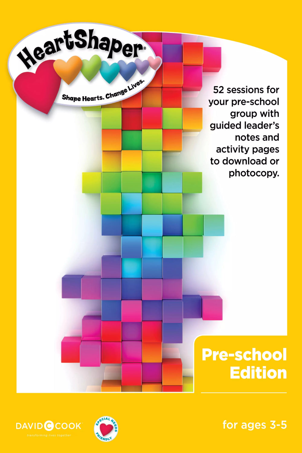 HeartShaper Curriculum: Pre-school Edition for Ages 3-5