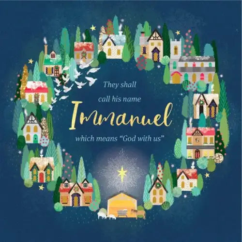Christmas Cards Compassion Immanuel/Town 151 800161