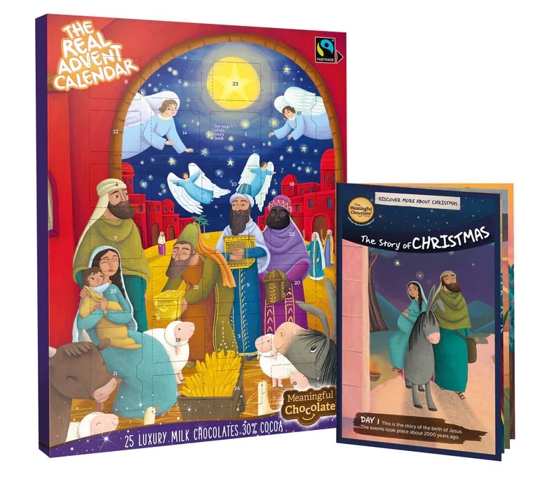 Real Advent  Chocolate Calendar