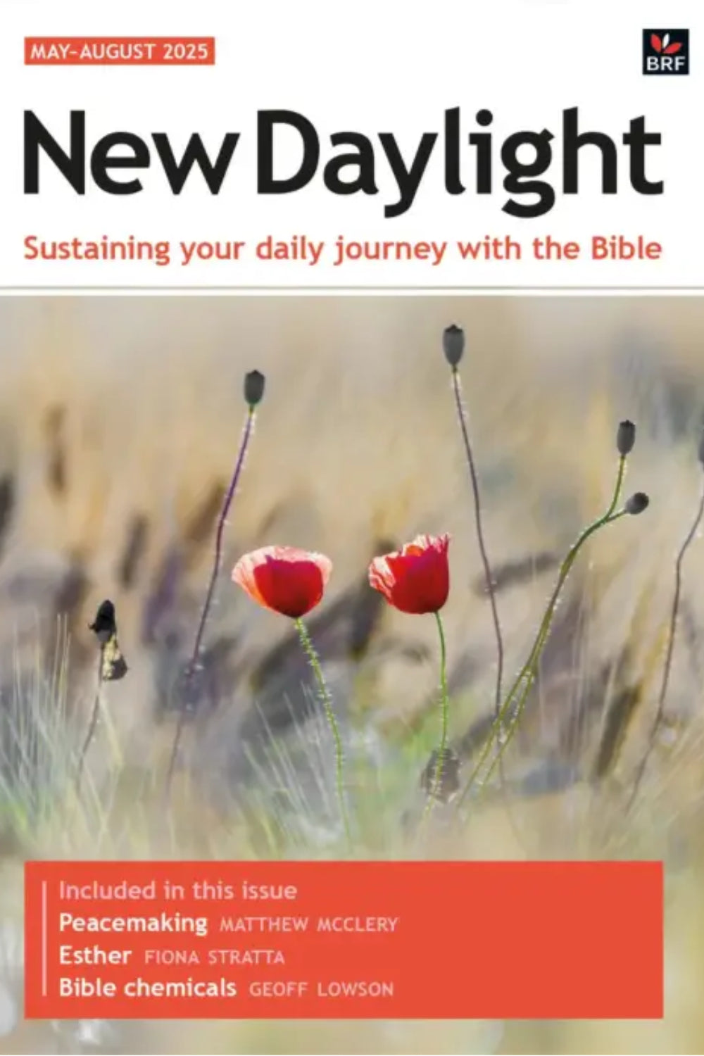 New Daylight May-August 2025