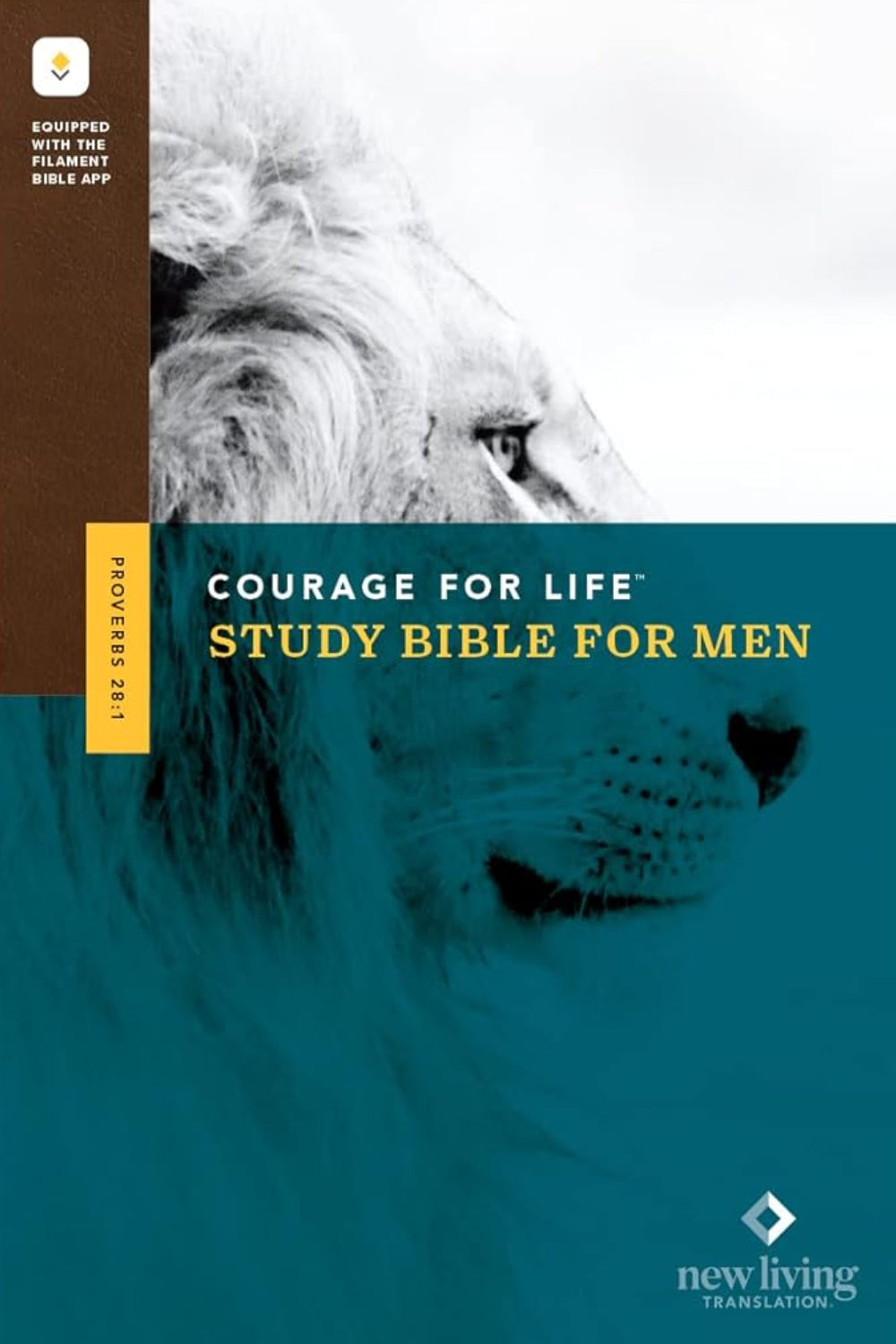 NLT Courage for Life Study Bible for Men, Filament-Enabled Edition: New Living Translation, Filament