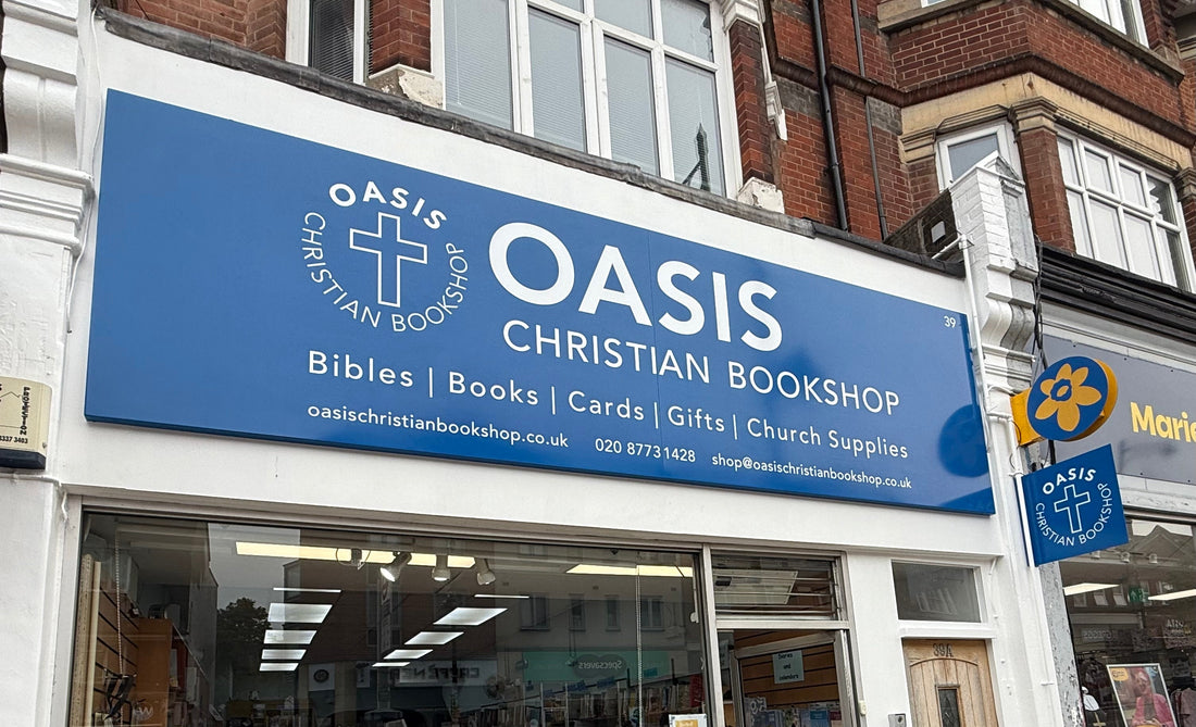 Oasis New Shopfront - we made it!  Thank you!
