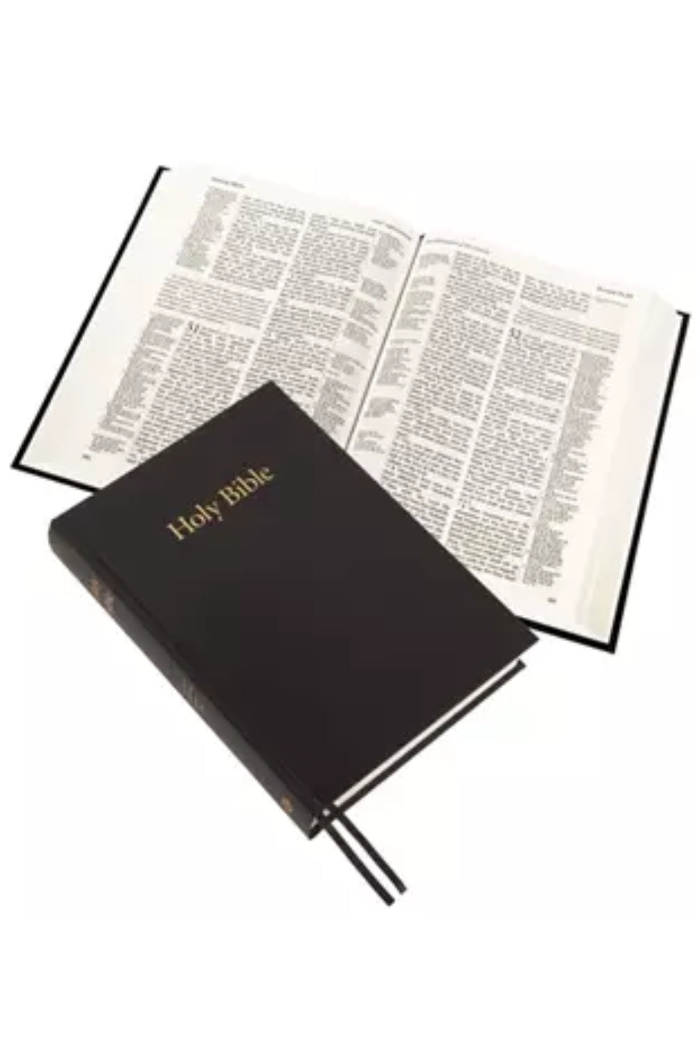 KJV Westminster Reference Bible, Black, Vinyl, Large Print, Concordance, Maps, Reading Plan, Charts
