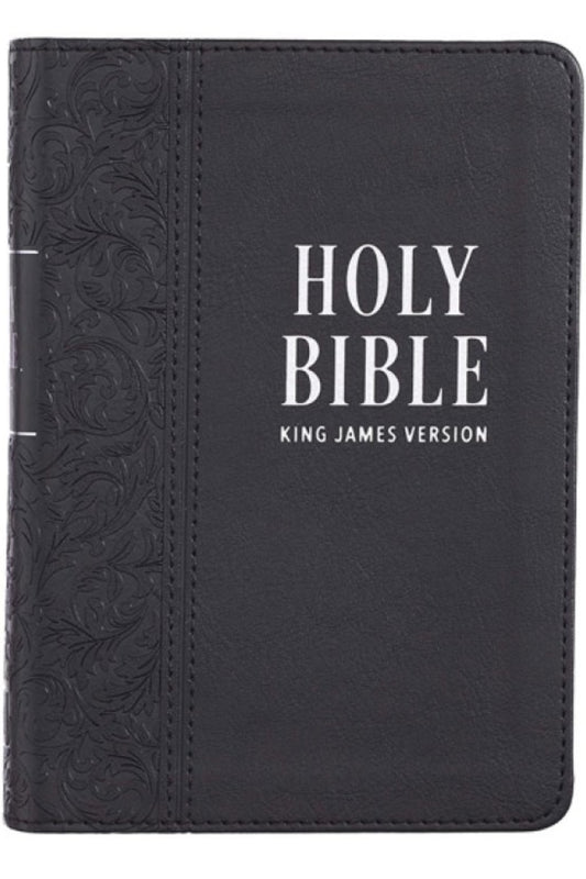 KJV Large Print Compact Bible, Black