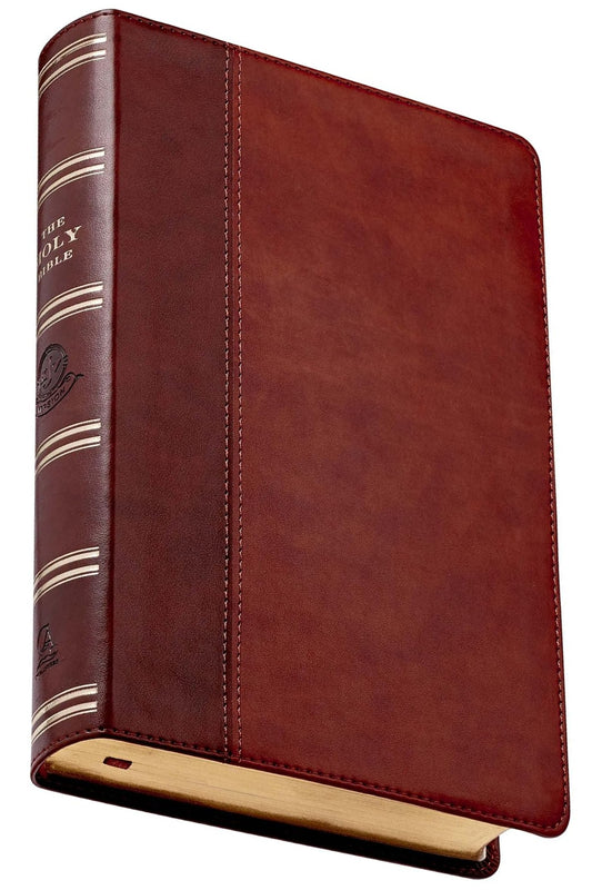 KJV Giant Print Lux-Leather 2-Tone Brown