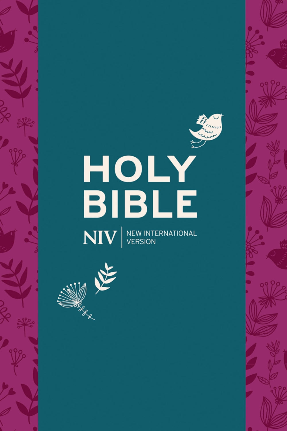 NIV Journalling Plum Soft-tone Bible with Clasp