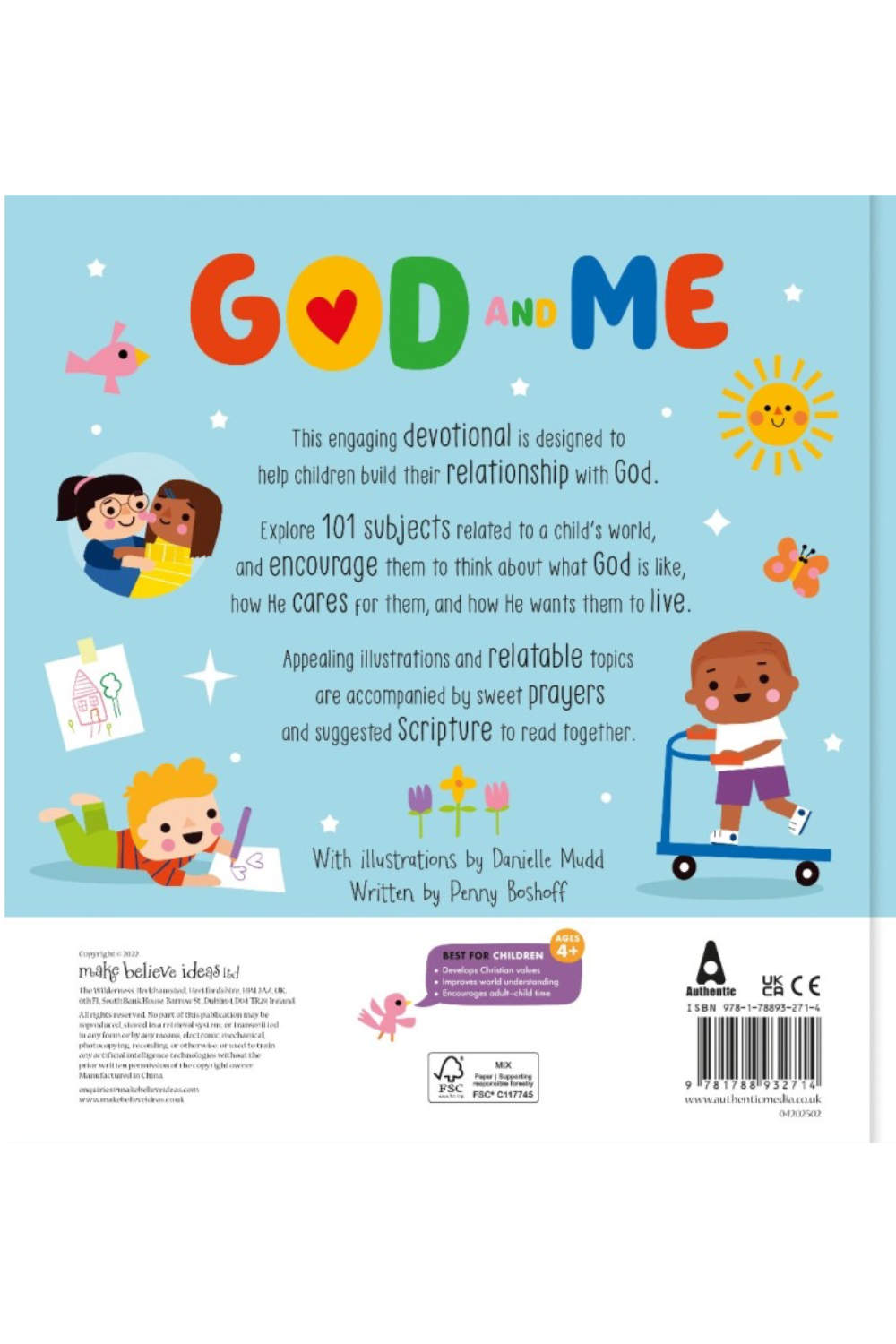 God and Me - 101 Bite Sized Devotions Hardback