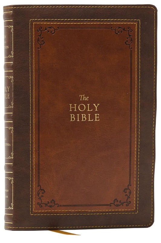 KJV 1611 Edition Bible With Apocrypha Bonded Leather