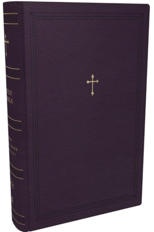 KJV Compact Paragraph-Style Reference Bible Purple with Zip