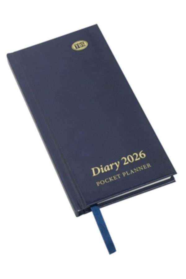 Pocket Diary 2026 Blue – Oasis Christian Bookshop