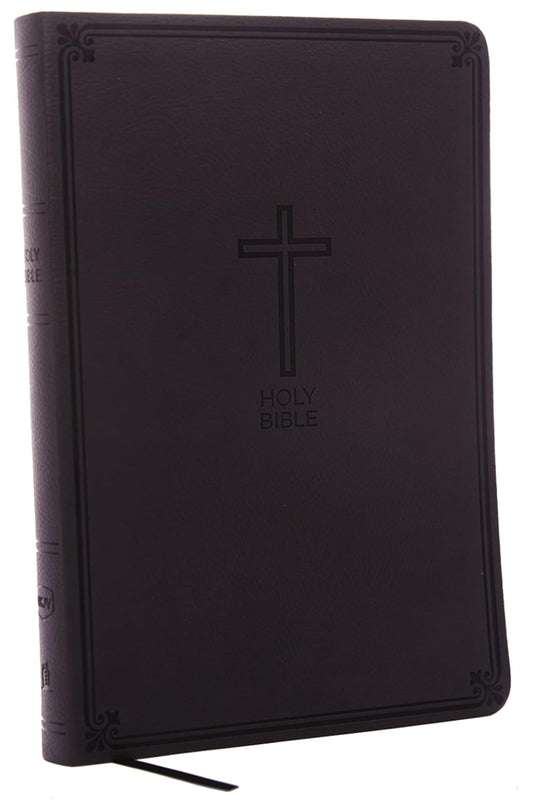 NKJV Value Large Print Thinline Charcoal