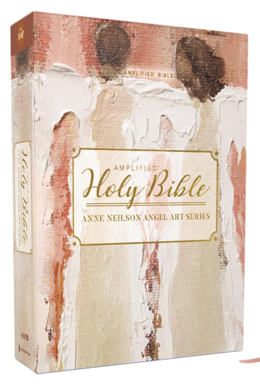 Amplified Holy Bible, Anne Neilson Angel Art Series, Leathersoft, Blush: Amplified, Anne Neilson, Leathersoft, Blush