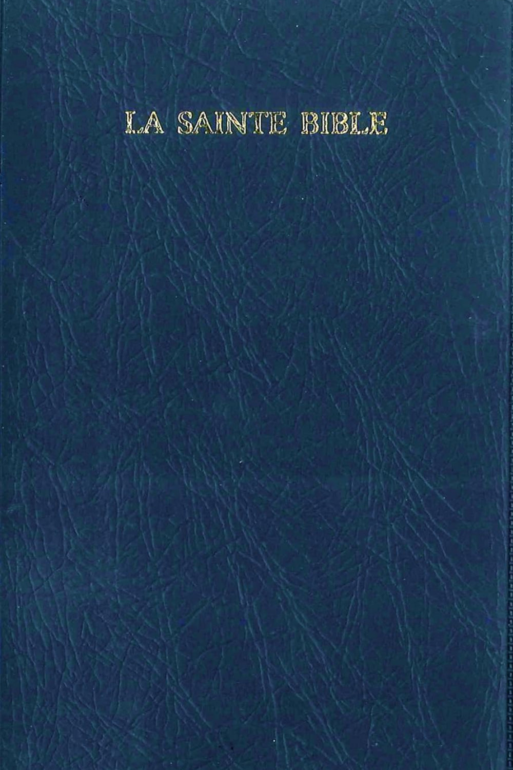 La Sainte Bible KJV With Thumb Index Leather Look