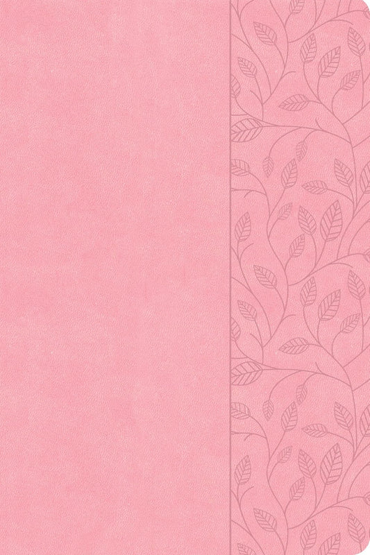CSB Large Print Thinline Bible, Value Edition, Soft Pink