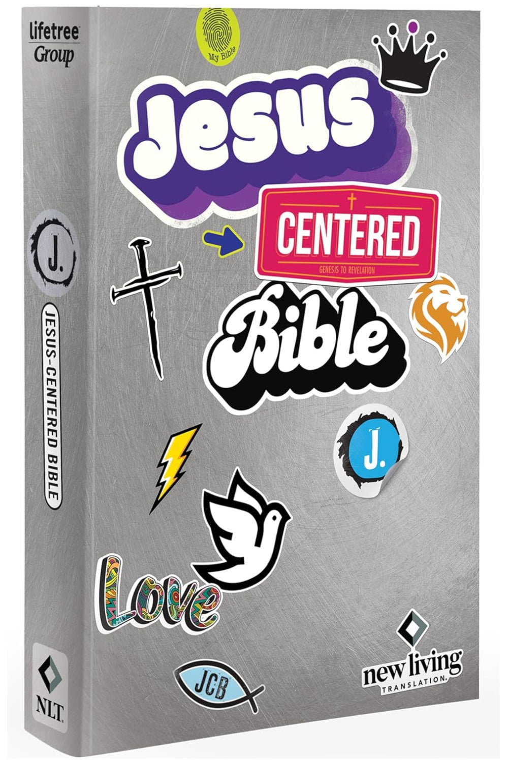 NLT Jesus Centered Bible Paperback