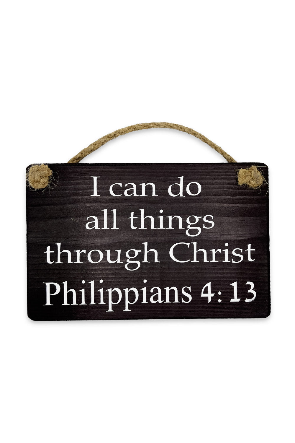 Wooden Plaque - I can do...  143  GG009