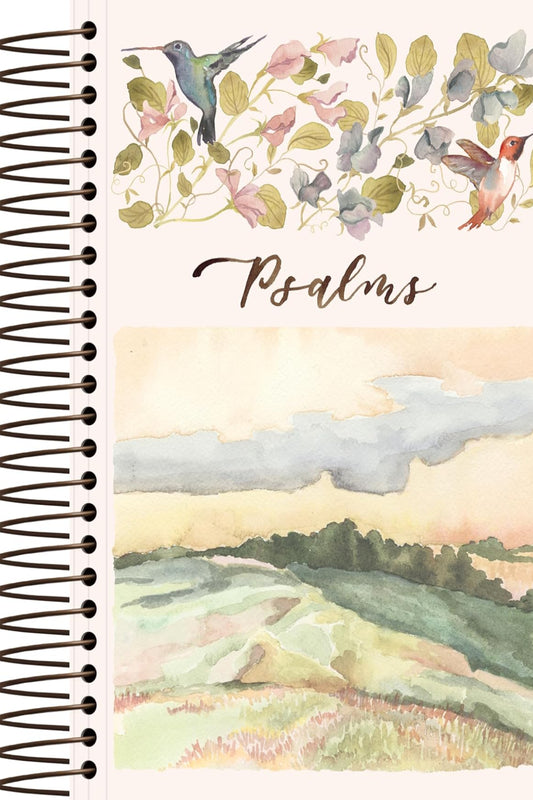 ESV Scripture Journal, Spiral-Bound Edition: Psalms (Artwork by Ruth Chou Simons)