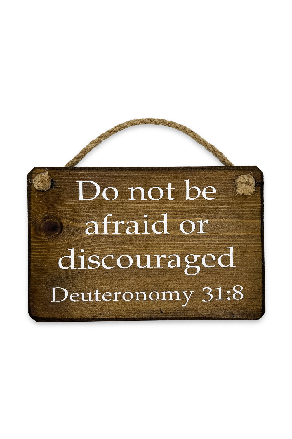 Wooden Plaque - Do not be. (143) GG004