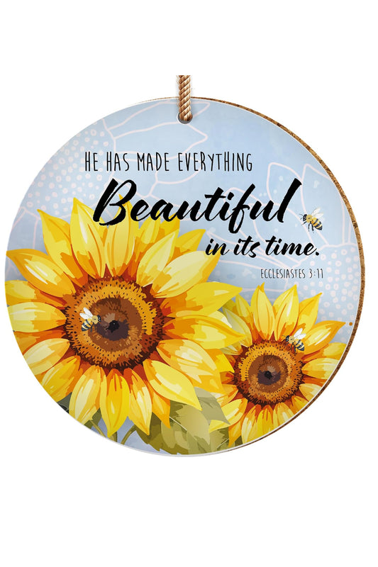 Hanging Ornament   Sunflowers  131 - CD76