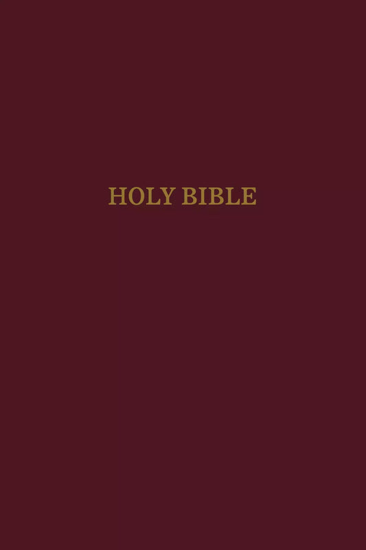KJV Gift & Award Comfort Print Red Letter Burgundy