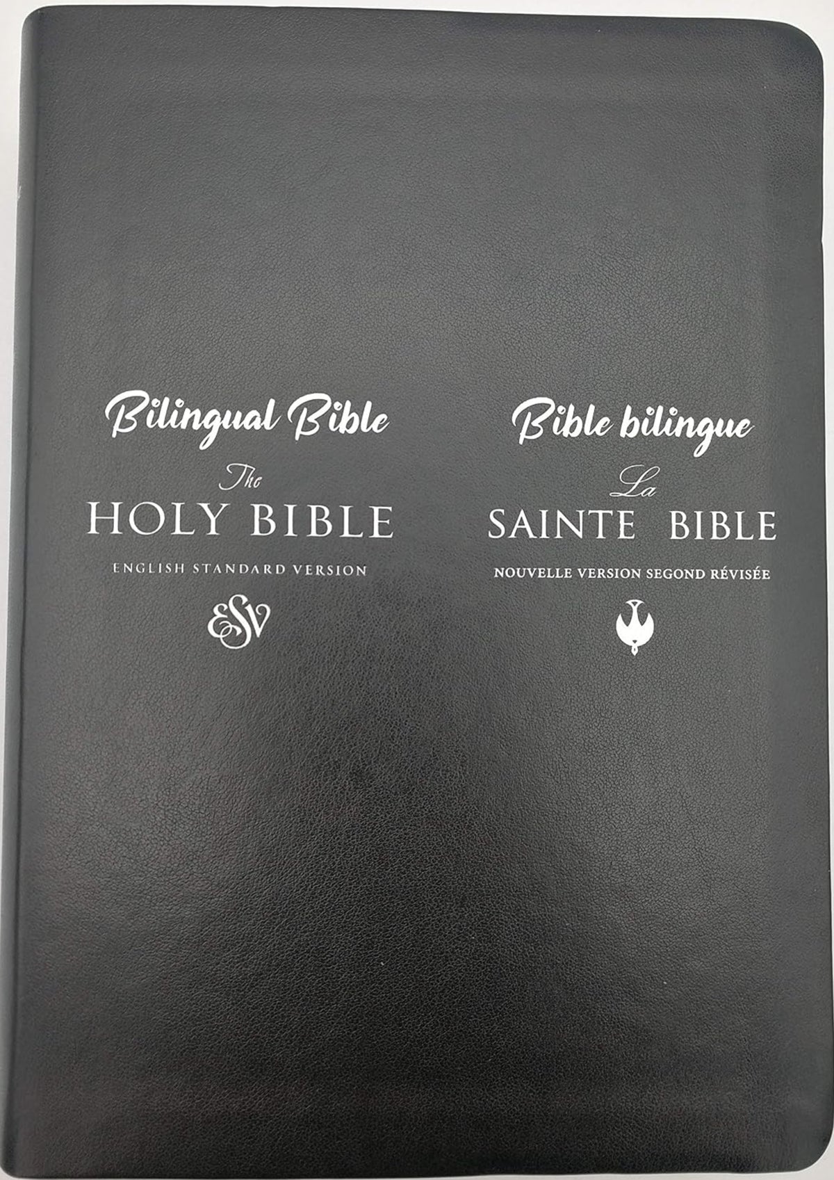ESV French/English Bilingual Imm Leather