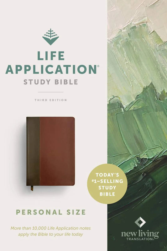 NLT Life Application Study Bible LeatherLike