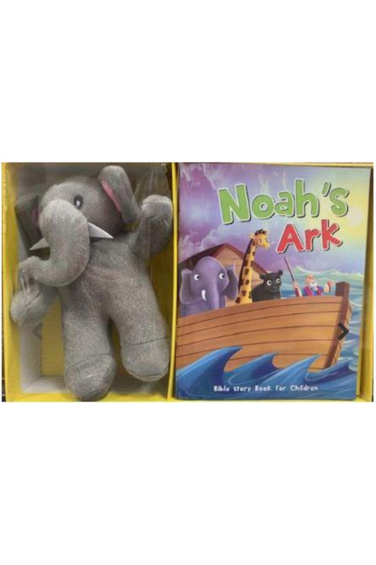 Noah's Ark Bible Story Book For Children With Toy