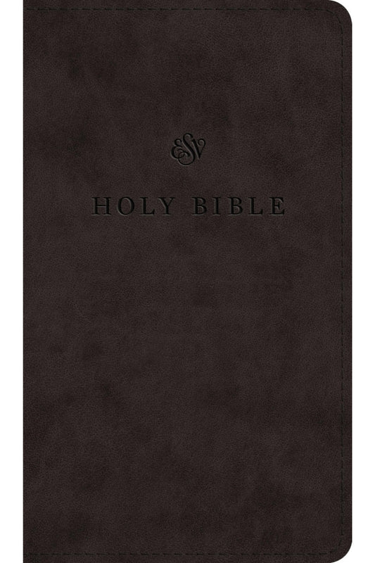 ESV Premium Church Bible Tru Tone Black Imitation Leather