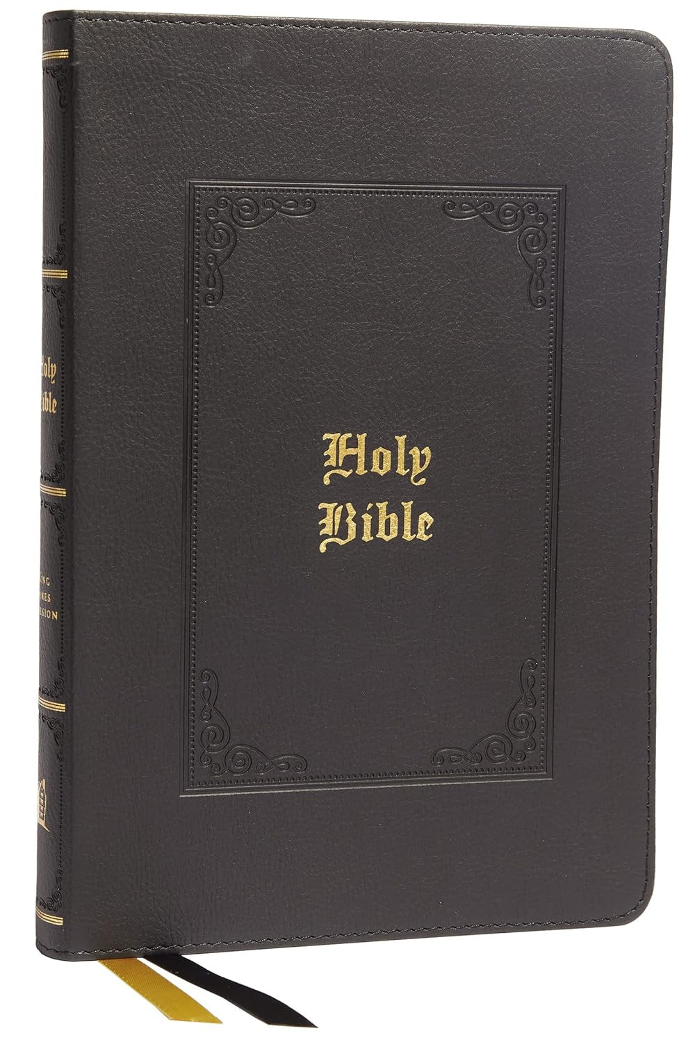KJV Large Print Thinline Bible Black