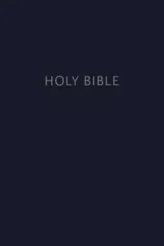 NKJV Pew Bible Large Print Hardback Blue