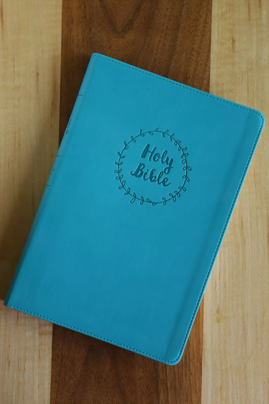NIV Value Thinline LP  Bible Turquoise Leathersoft